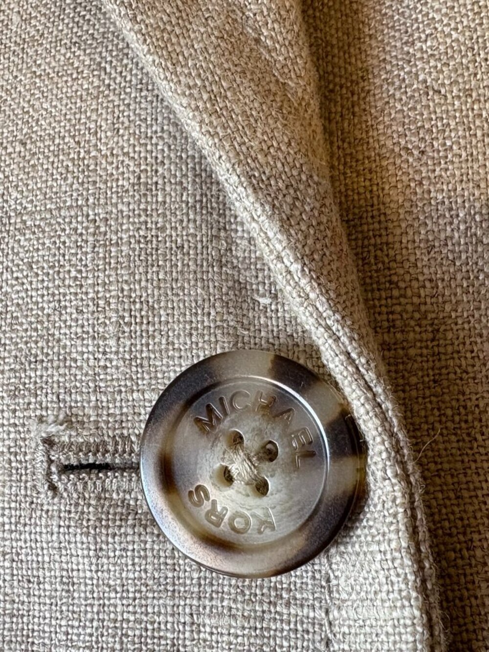 Michael Kors 100% Linen Vest & Pant Suit - Picture 8 of 12